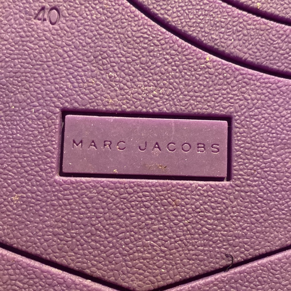 Marc Jacobs Sparkling Slides Not Used Extremely C… - image 5